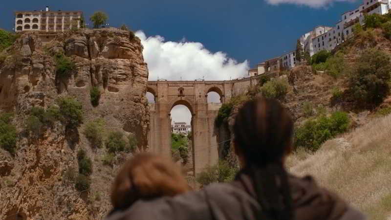 WrathOfGrapesN7's tweet photo. Ronda, a great place to go for life lessons from the locals and beating up the possessed in a butcher's shop.
#WarriorNun #SaveWarriorNun https://t.co/kLWKf0zwvw