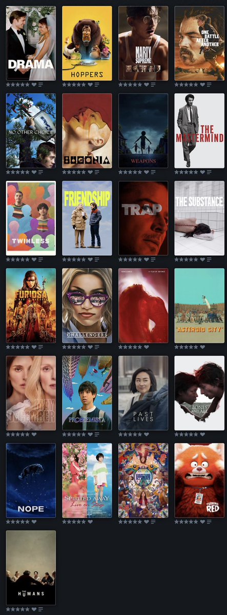 fefifofilm's tweet photo. all the 2020s movies that I have rated 5 stars https://t.co/3fn5PoKqi6