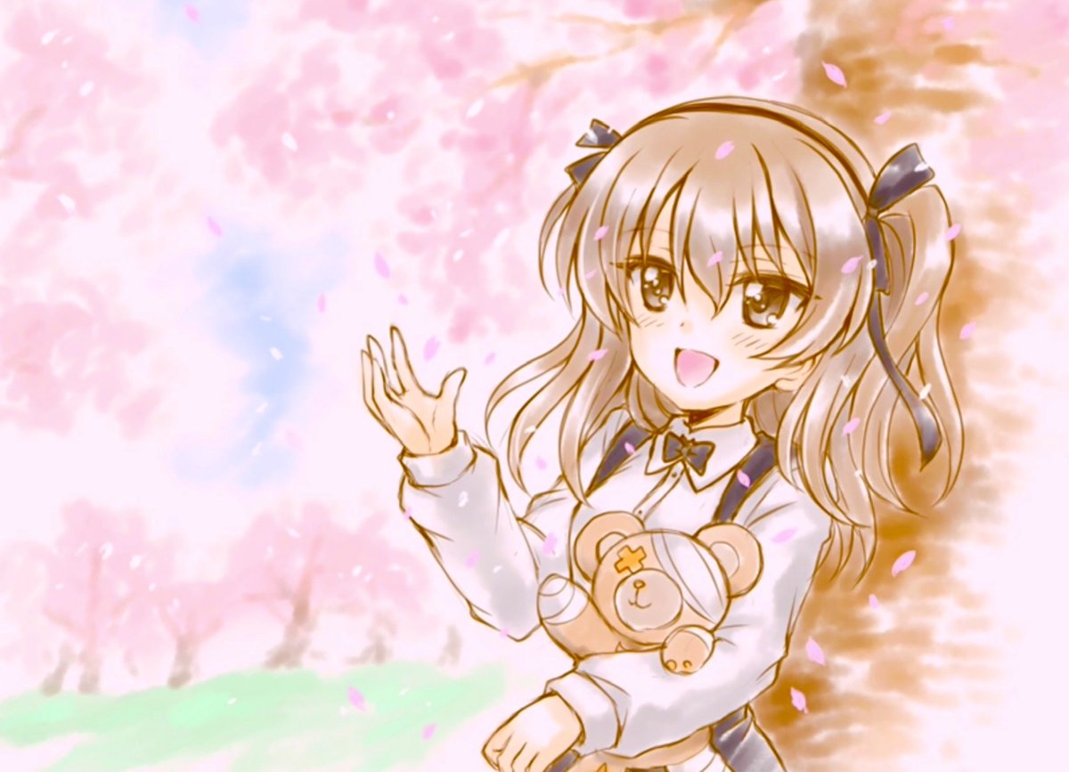 愛里寿ちゃんとボコ😉🌸