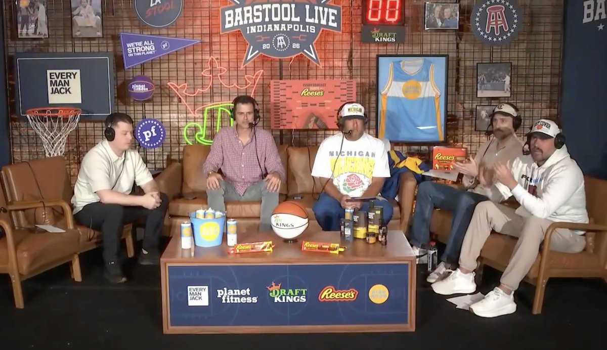 stoolpresidente's tweet image. Day 2 of Barstool Live in Indy

youtube.com/live/OlSOjUFxu…