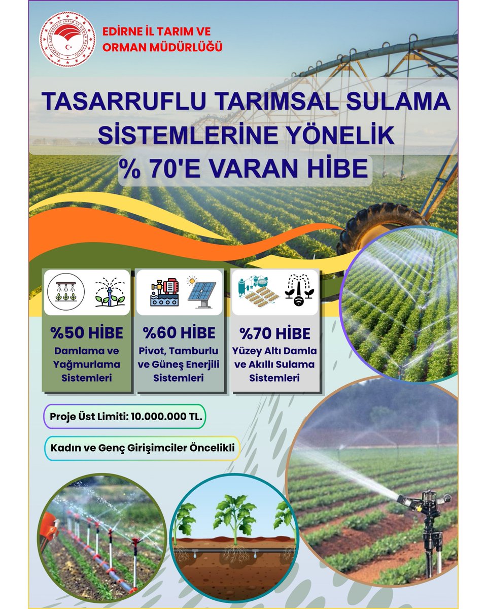 Edirne İl Tarım ve Orman Müdürlüğü tweet media