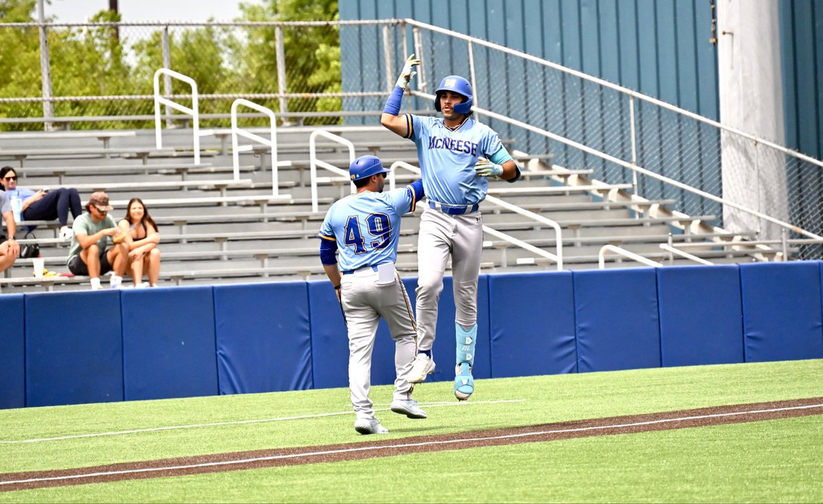 McNeeseBaseball's tweet photo. Blink and you missed it 🚀

#GeauxPokes https://t.co/6BLCfcr21T