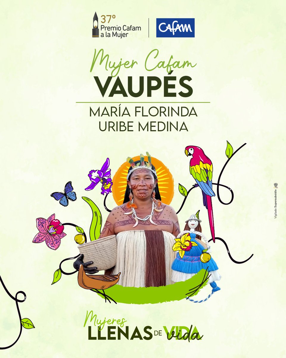Premio Cafam Mujer tweet media