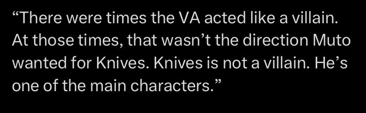 stay by my side, vash. tweet media