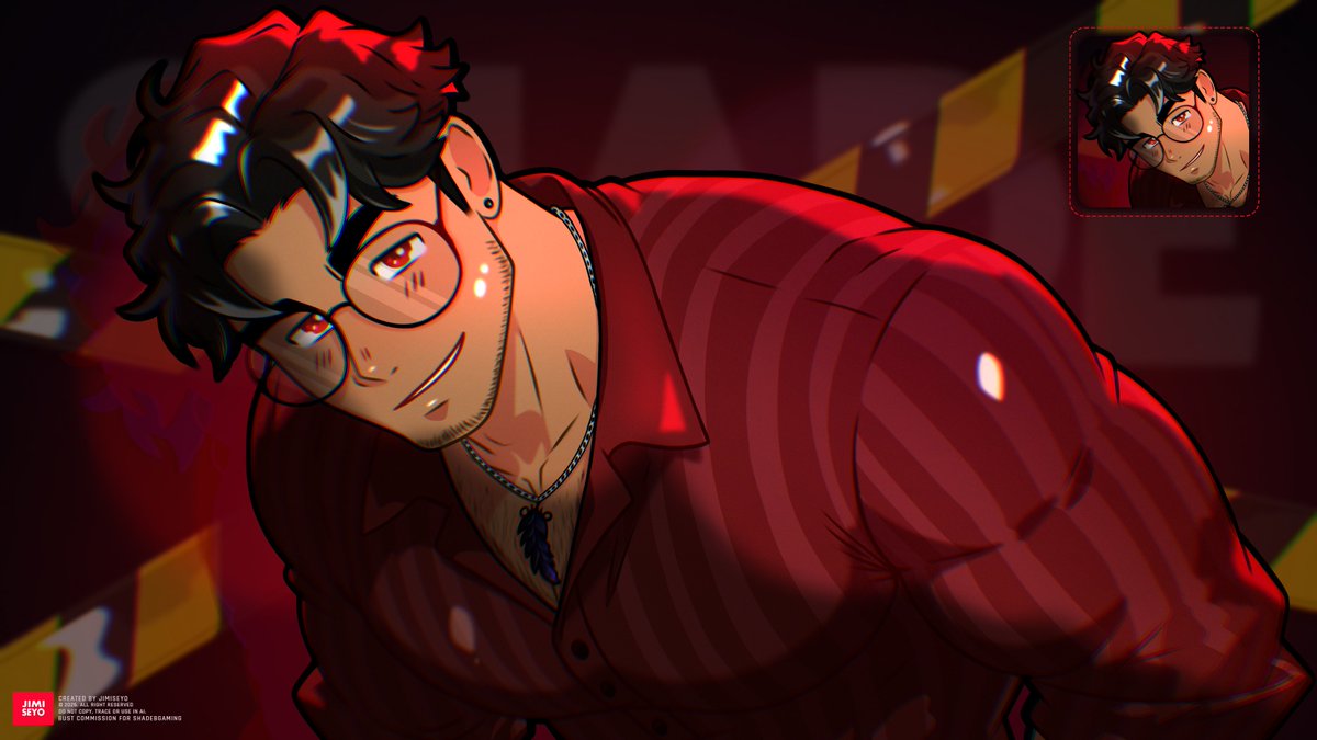Even in the darkest alleys, you might come across handsome men. Dare to check it out for yourself? 😏Commission for <a href="/Shade_B_Gaming/">Shade.B.Gaming</a> . Thank you for your trust 🫰🏻❤️