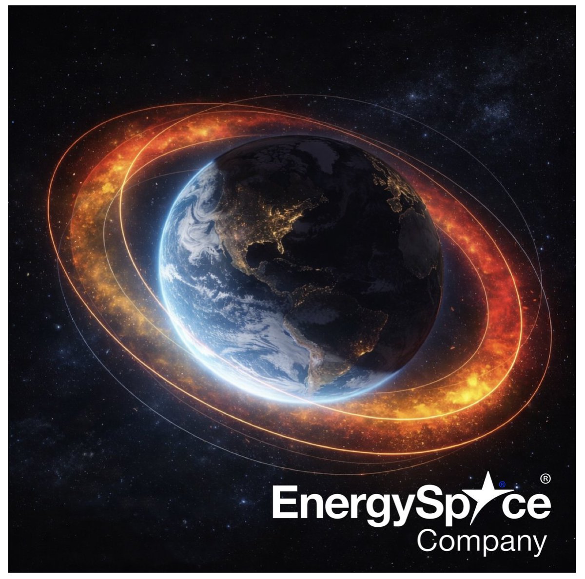 ElisaS777's tweet photo. EnergySpace Company® Conceptual visualization of probabilistic debris density in low Earth orbit, showing relative debris risk bands as part of an environment-based risk intelligence concept. https://t.co/vKmEUPECD2