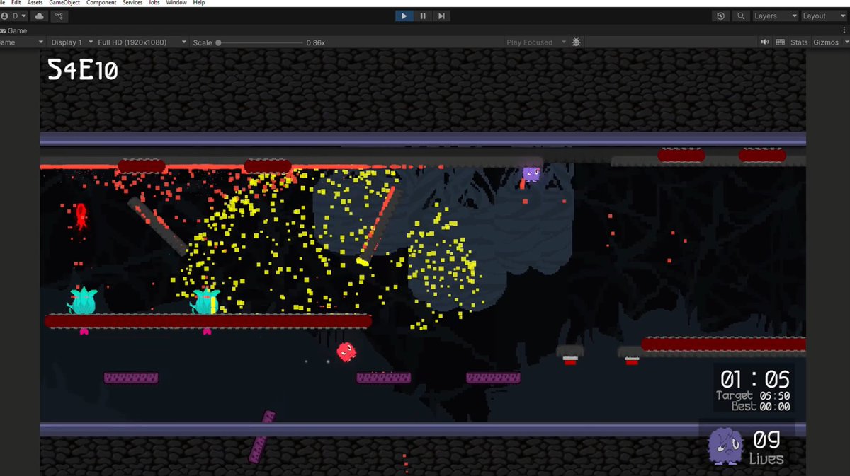 dennis_jar's tweet photo. @TheIndieManiac Yo! We're working on a simple but brutally difficult platformer for 1-4 players called "Elude". It'll push bonds and communication skills to the limits XD https://t.co/Kk2MlggbXi