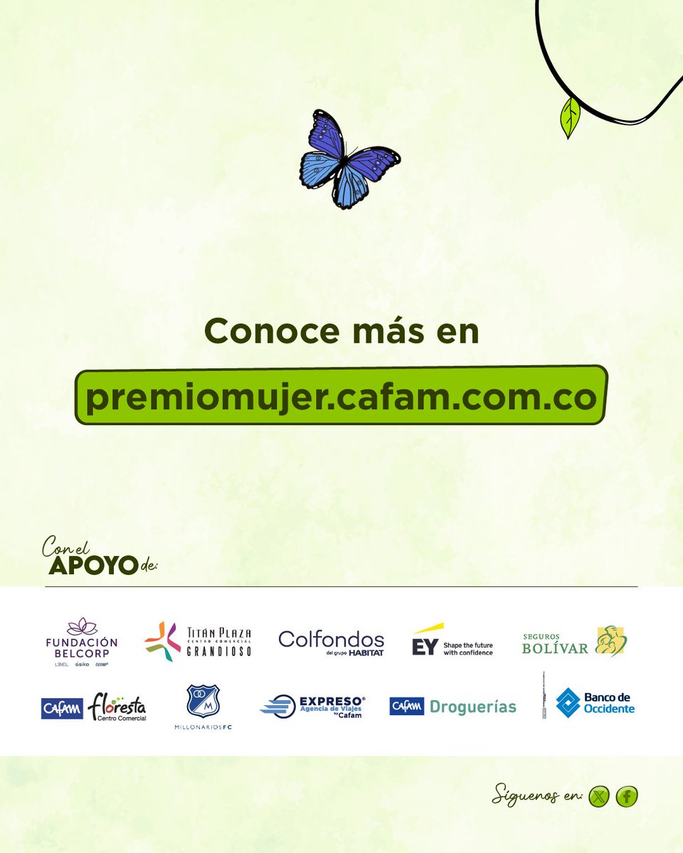 Premio Cafam Mujer tweet media
