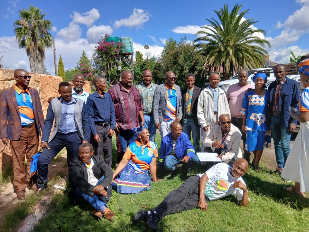 Bop_Civil's tweet photo. BCM National Leader, (Kagiso Monyadiwa) and the National Secretary (Florah Votyeka), on the 1st April 2026 visited the Royal House of Dikgosi at Kuruman (Northren Cape), NLC members of BCM where present on the occasion day.

#WeRespectDikgosi
#VoteBCMLGE2026 https://t.co/wjoNhwDzO2