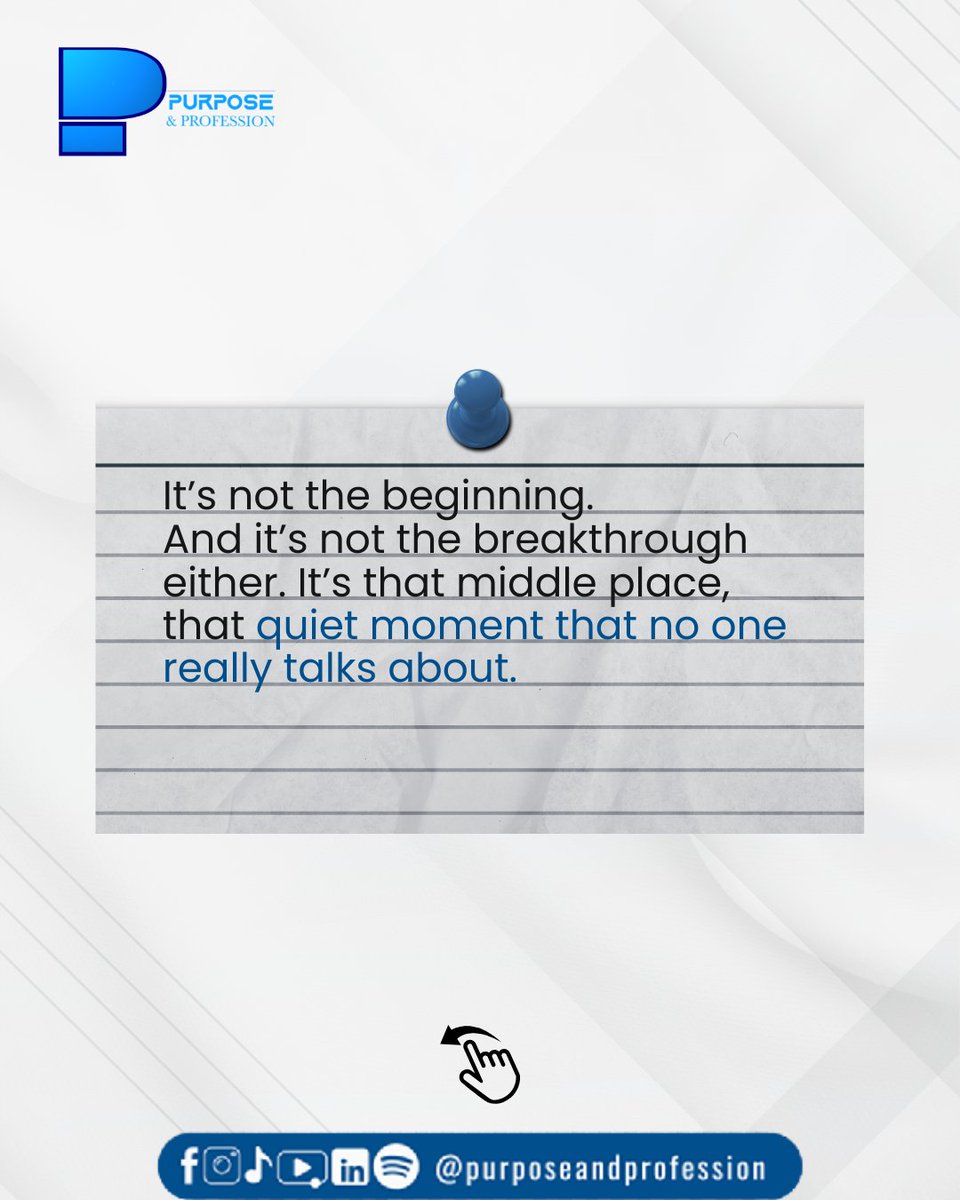 Purpose and Profession tweet media