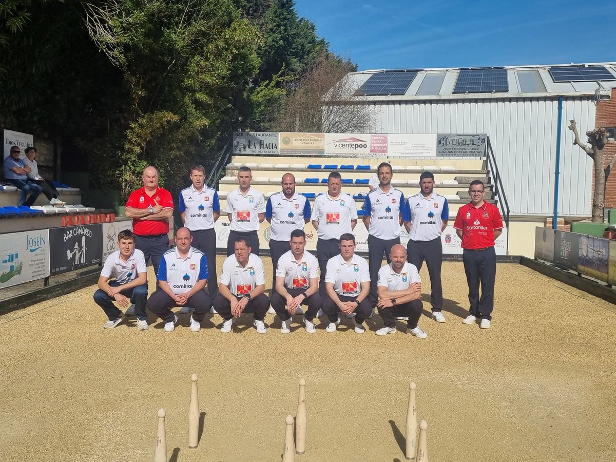MPbcomillas's tweet photo. Liga Santander División de Honor 2026.
Bolera José Manuel Fernández "EL NIÑO " COMILLAS 
Buen partido con 4 cierres. 
PB Comillas  4
PB Gajano Birla Carbon  0
En los prolegomenos se guardó un minuto de silencio en recuerdo de Javier López Marcano
#peñabolisticacomillas #apebol https://t.co/f2XqUq0rA5
