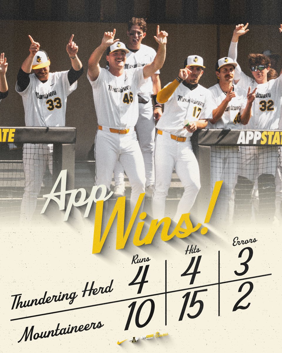 App State Baseball tweet media
