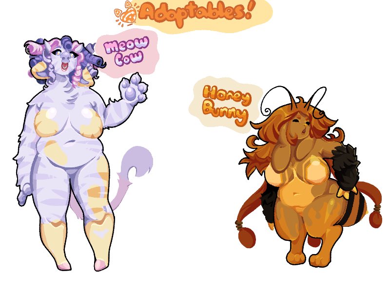 magicusill70823's tweet photo. NEW ADOPTABLES!!

INFOS ON BOTH BELOW!

commercial use: allowed (with credit to the artist)
reselling: allowed at a lower price than the original.
edits/redesigns: allowed (+10€)

ref sheet (optional): 120 € https://t.co/mgSssoGDGZ