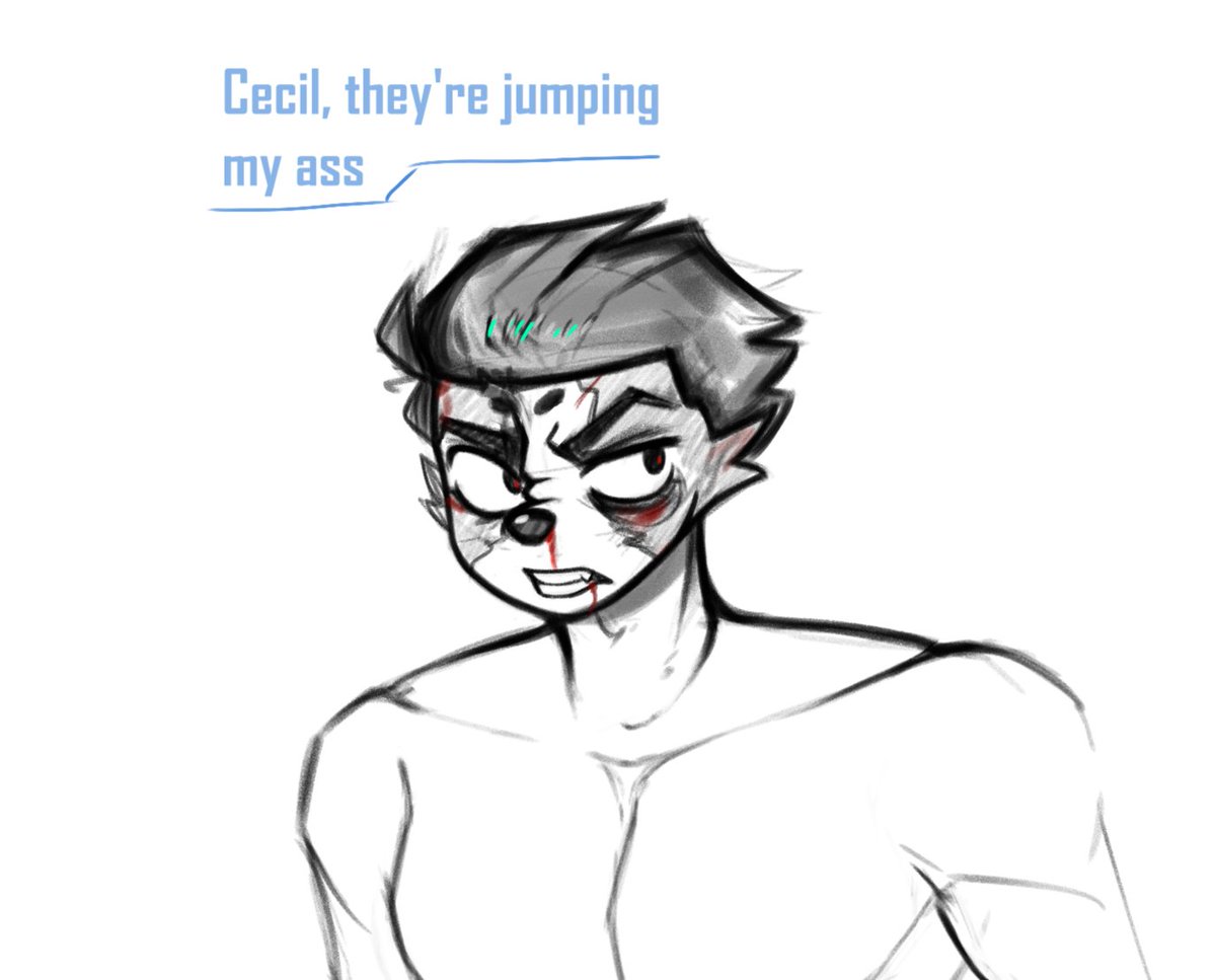 Sam_Skell's tweet photo. doodle #Invincible #furry https://t.co/KdQWQnchXt