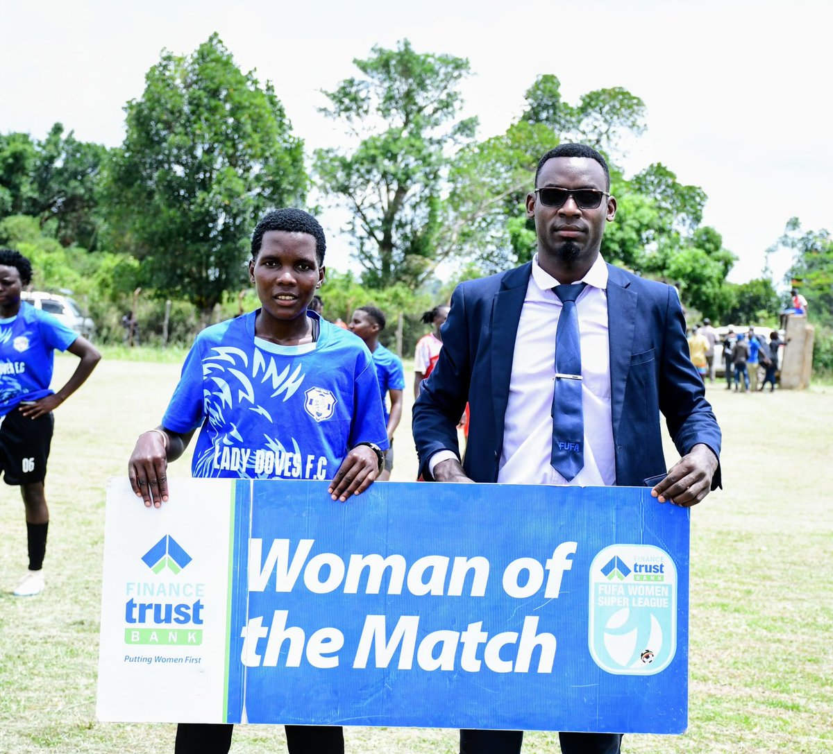 ladydovesfc's tweet photo. Our Kakyiri born Margret Namande was voted woman of the match Vs She Mak

We are Believers https://t.co/PXw1csdIQZ