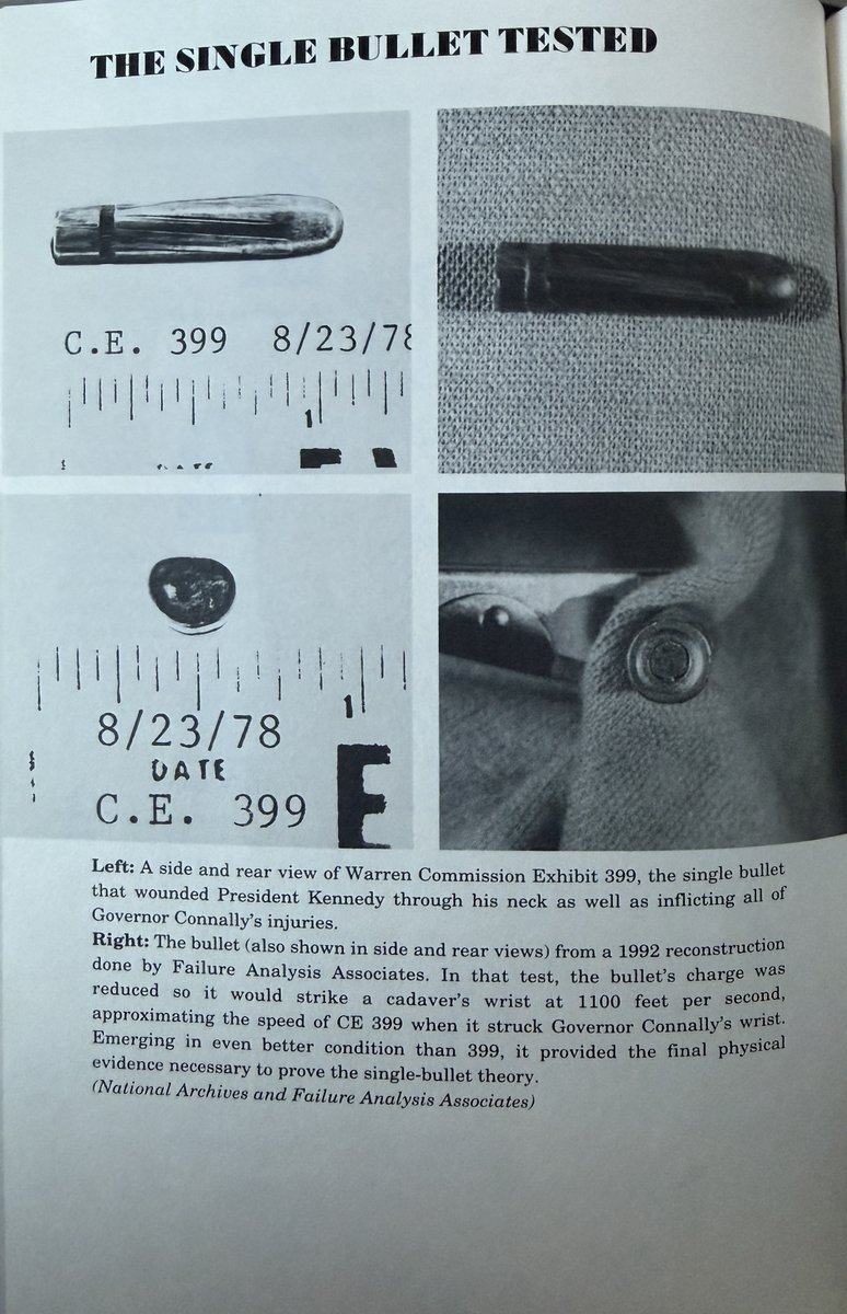 I never cease to be amazed at how many JFK conspiracy theorists still refuse to look at the ballistics testing that settled this issue more than 30 years ago.

The single bullet that struck both JFK and Gov. Connally needed no magic. It's just physics. 

Once you understand how
