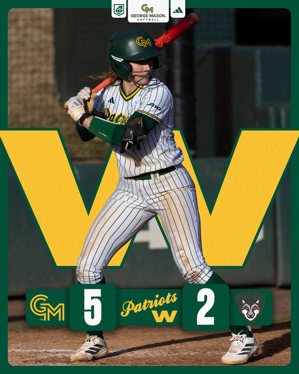 MasonSoftball's tweet image. 👌 games, 👌 W's

#Team49 x #GoPats