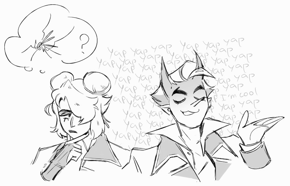 nurci46_'s tweet image. Creature that stabs people 

#Deadlock #Graves #Apollo