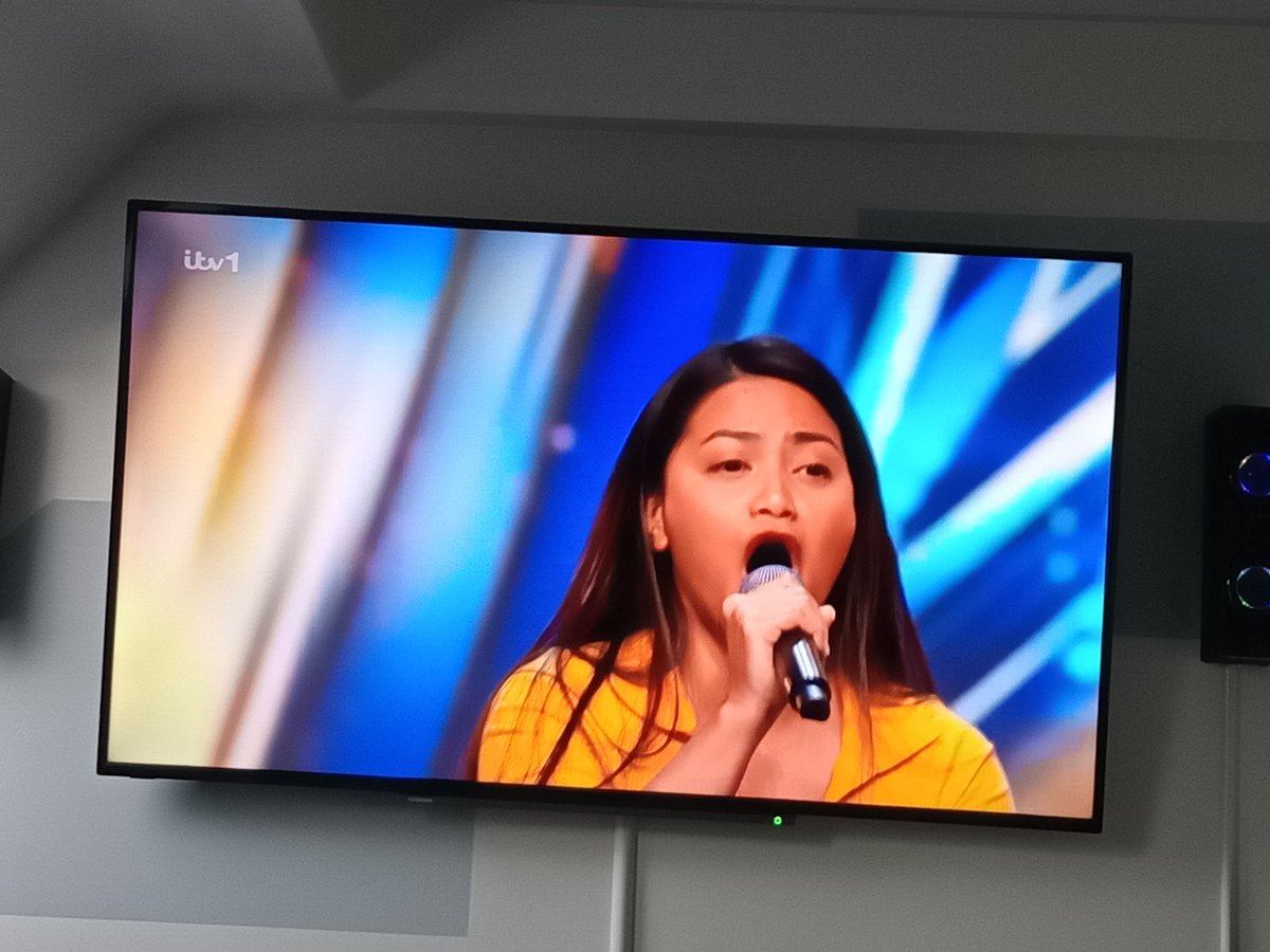 TrevCampbell's tweet image. Wow and the winner of #BGT @BGT is going to be Rochelle 🎤