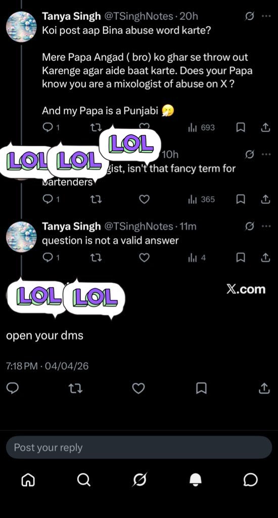 Tanya Singh tweet media