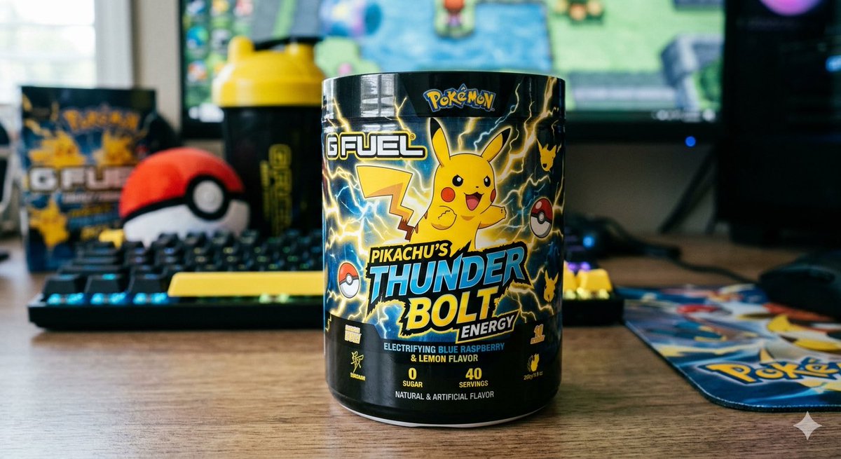 GameHiveGG's tweet image. 🐝Afternoon #gamehive fam!

🚨#GFuel needs to seriously come out with some #pokemon inspired flavors! 

🔥Out of these 4 flavors, which one would you cop first? #pikachu, #charmander, #squirtle, or #bulbasaur