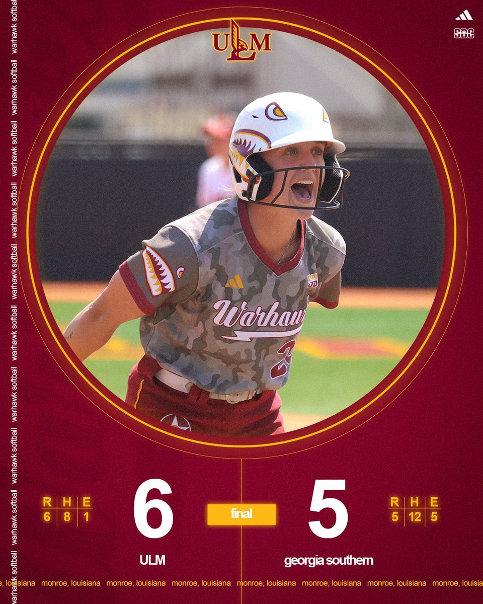 ULM Softball tweet media
