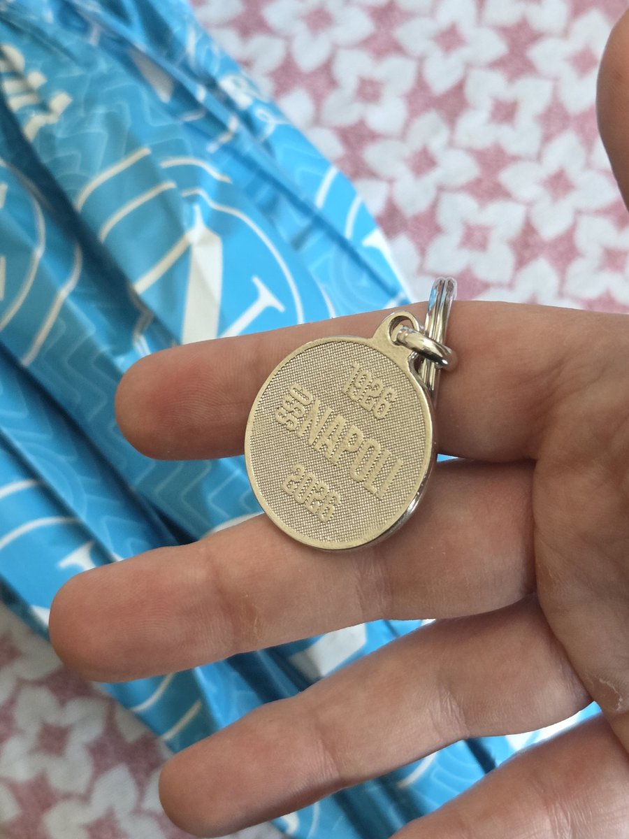 Portachiavi celebrativo dei 100 anni uscito a inda l'ov e pasc: acquisito ✅️