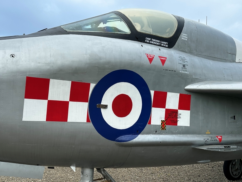 NewarkAirMus's tweet image. We managed to get this photo of the #NAMinDetail work that has recently been completed on #Lightning #XS417 by our volunteers.
#NAMdeveloping 
Photo credit #DTEParchive