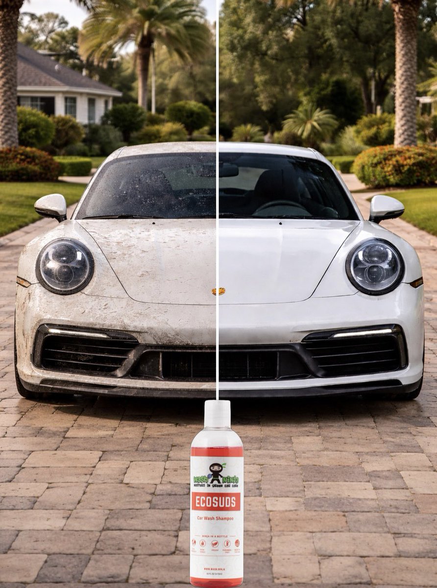 washninja's tweet image. #Shine // @WashNinja Premium 🍓Car Wash Shampoo safely cleans exterior vehicle surfaces with a spot free finish // #carwash #detailing #autodetailing