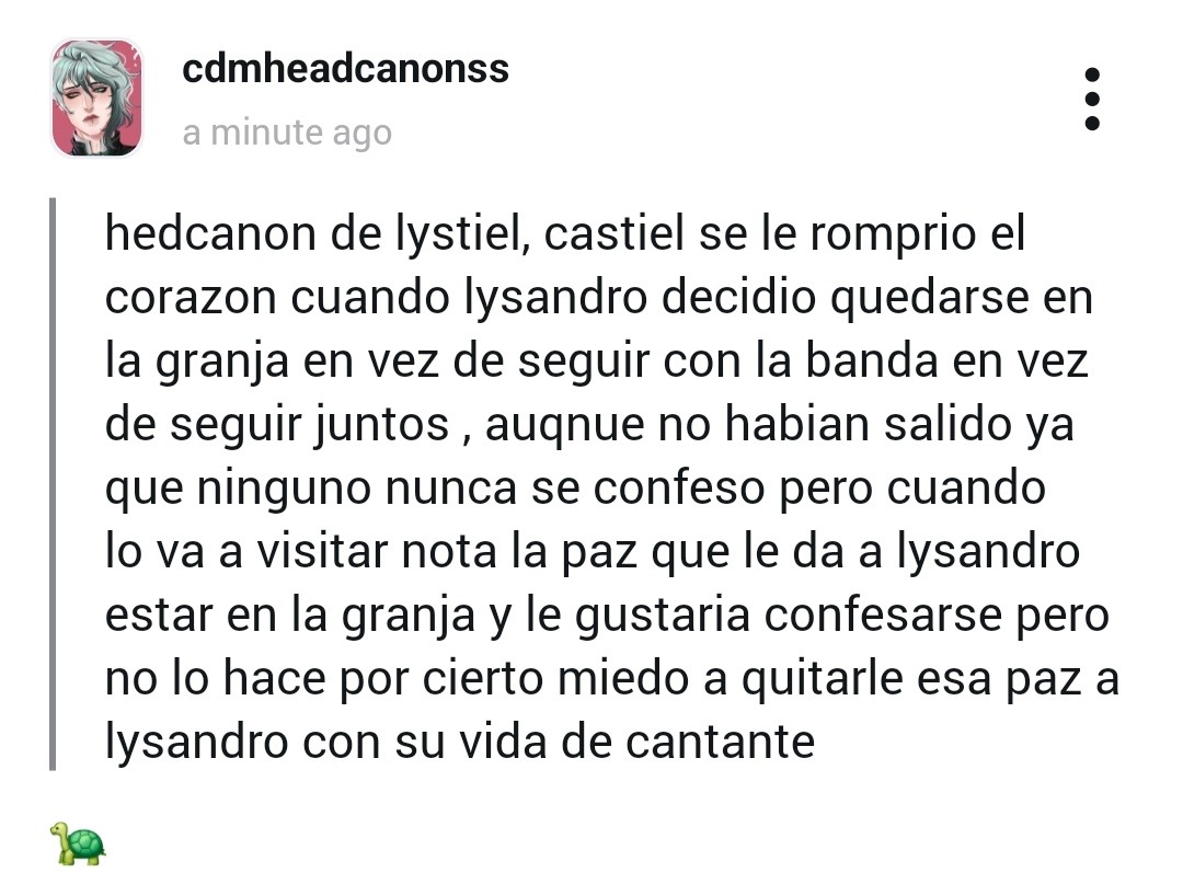 - CDM HEADCANONS! tweet media