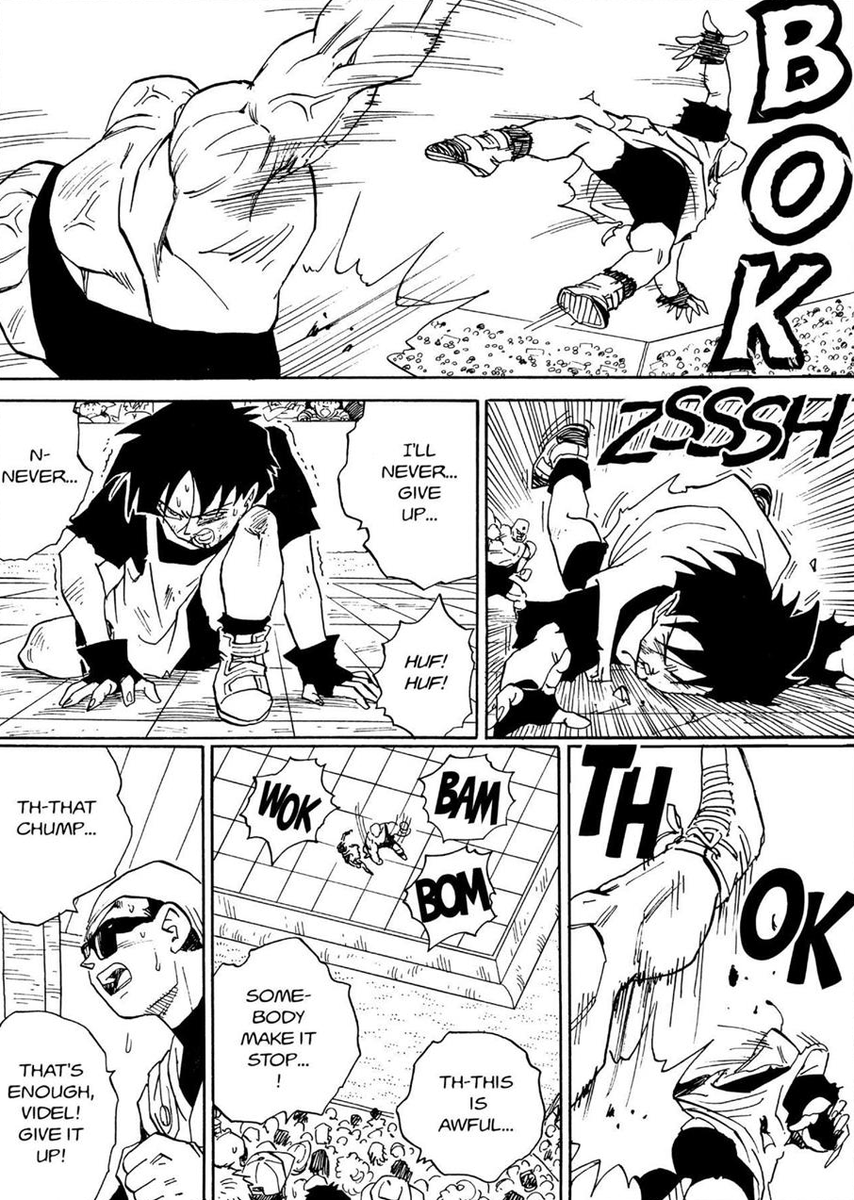 Videl Refuses To Stand Down While Having To Endure Tremendous