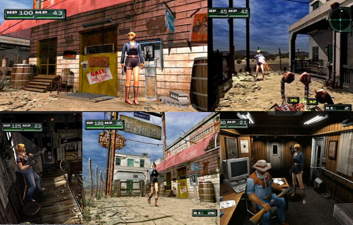 YusefthD's tweet image. I like the westerns...
#ParasiteEve2