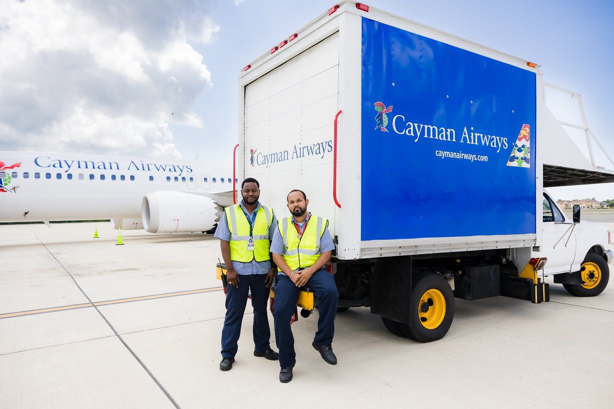 CaymanAirways's tweet image. Proud to wear it. 🇰🇾

A uniform is more than fabric. It represents trust, responsibility and heritage.

At Cayman Airways, every bow, stripe and name badge reflects a commitment to safety, service and representing the Cayman Islands with pride.

#CaymanAirways #CaymanIslands
