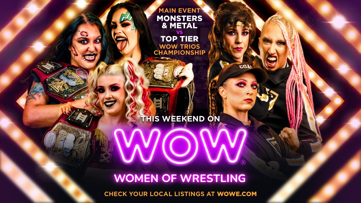 WOW - Women Of Wrestling tweet media