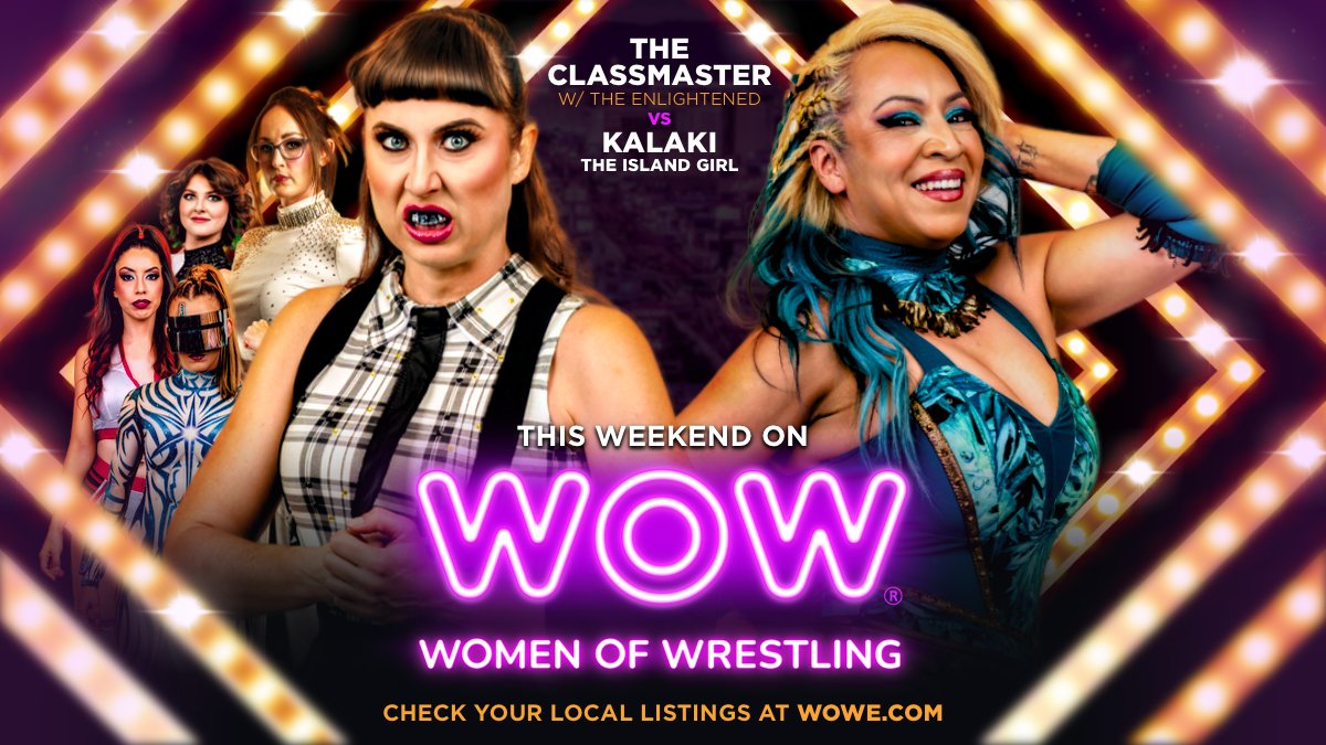 WOW - Women Of Wrestling tweet media