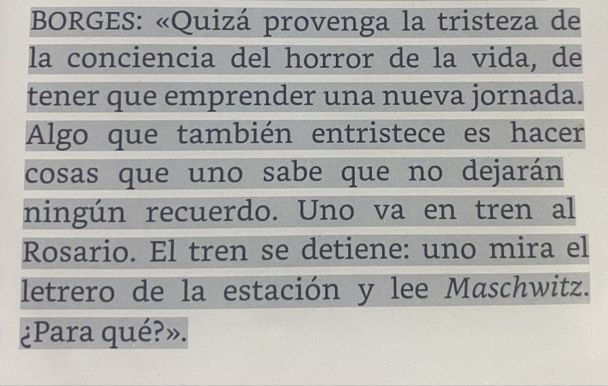 Borges, sobre por qué nos cuesta levantarnos a la mañana