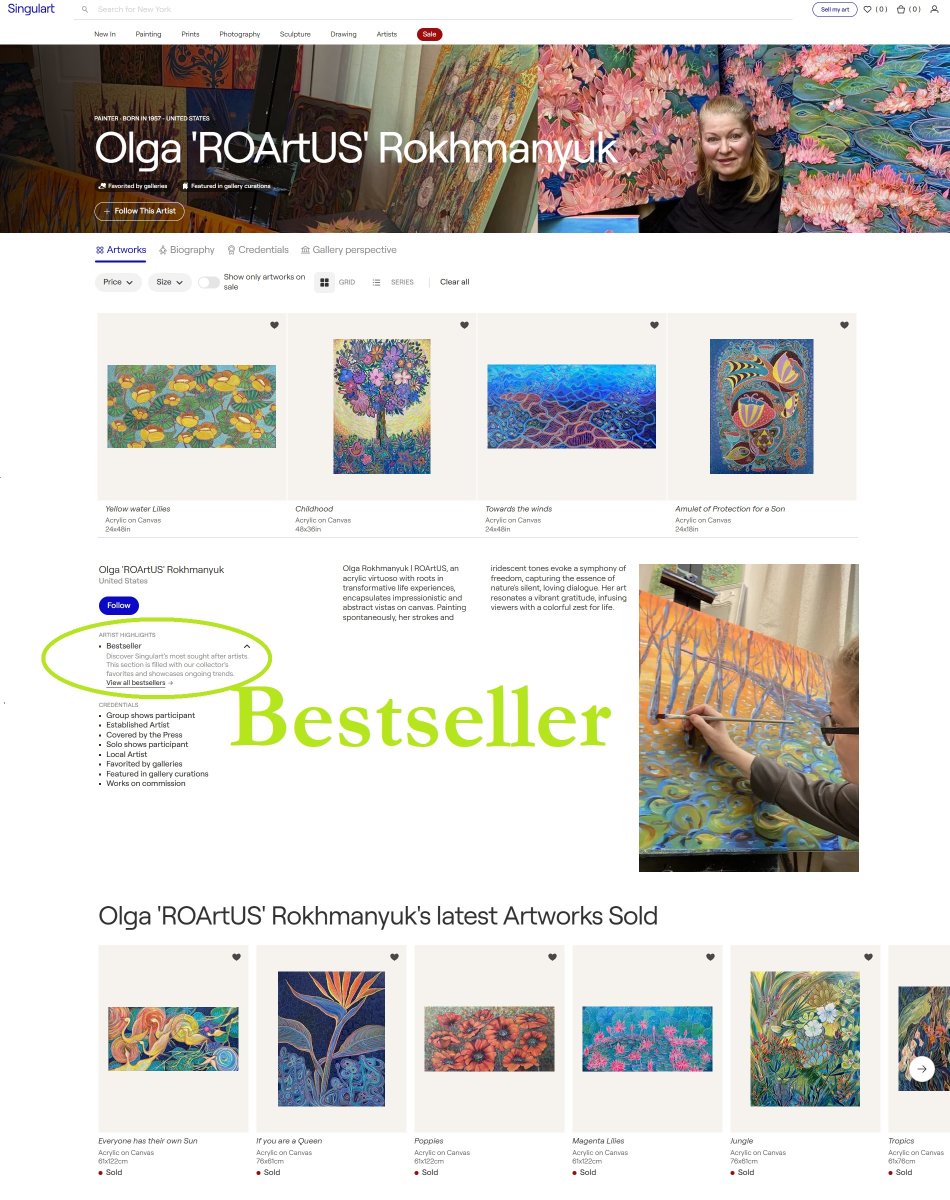 Olga Rokhmanyuk | ROArtUS tweet media