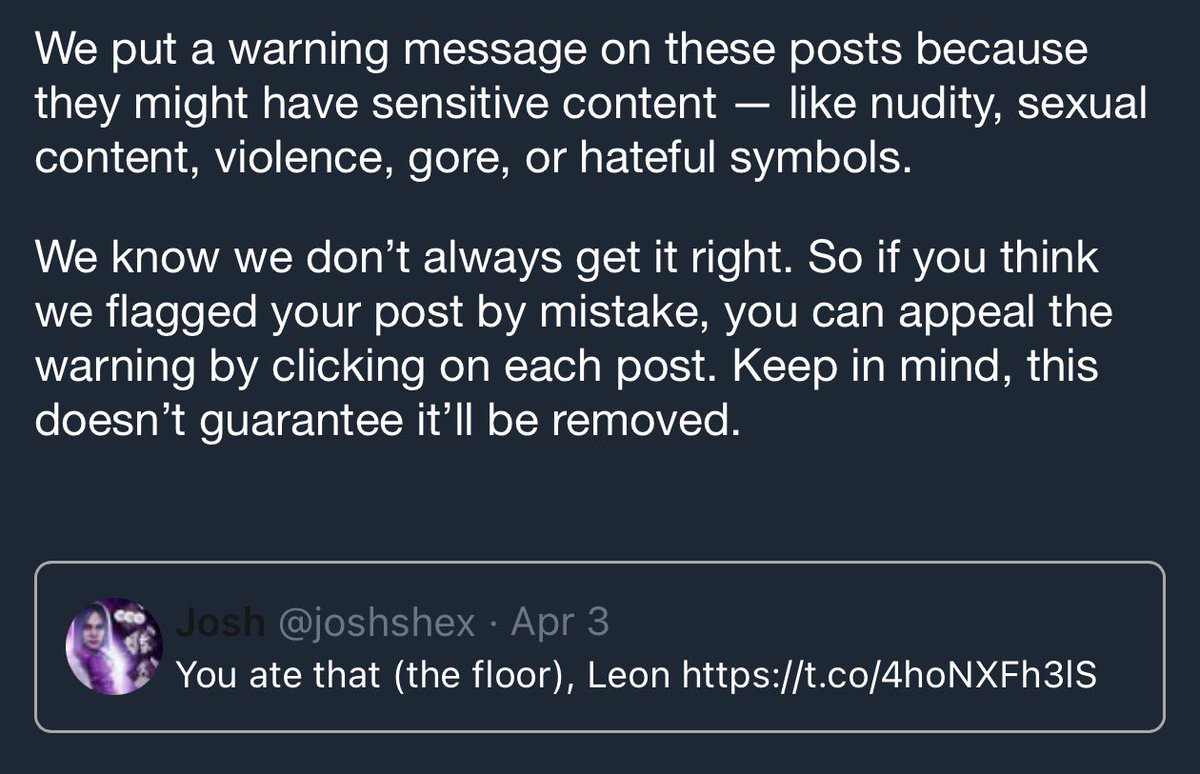 The Leon found my post