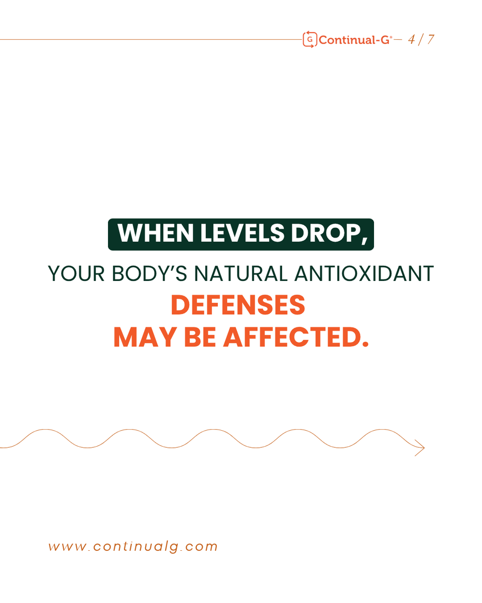 continual_g's tweet photo. Most people think antioxidants come from outside.

But your body already has its own powerful defense system.

Glutathione, known as the “master antioxidant,” plays a crucial role in protecting your cells from daily oxidative stress. https://t.co/YwbI8Fjpyk