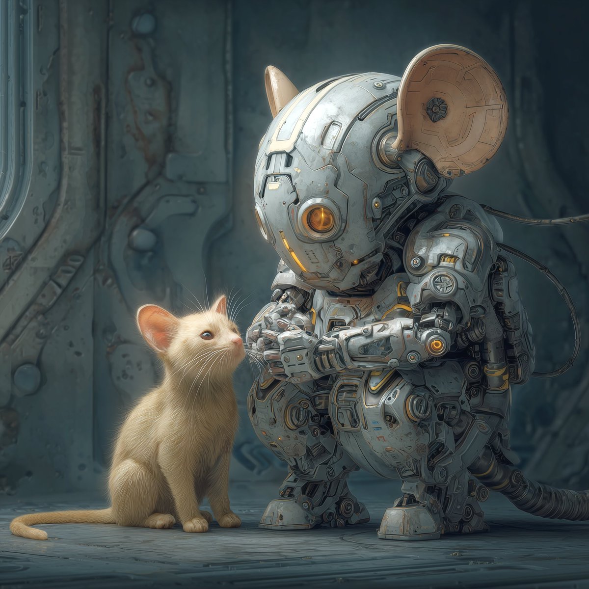 rorschachomorph's tweet photo. QT Your Cyborg Mouse https://t.co/Ktifu08ksx