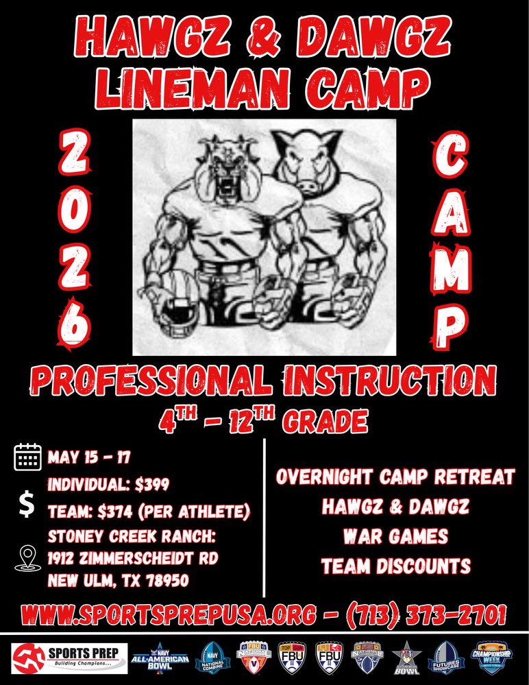 Hawgz and Dawgz Lineman Camp tweet media