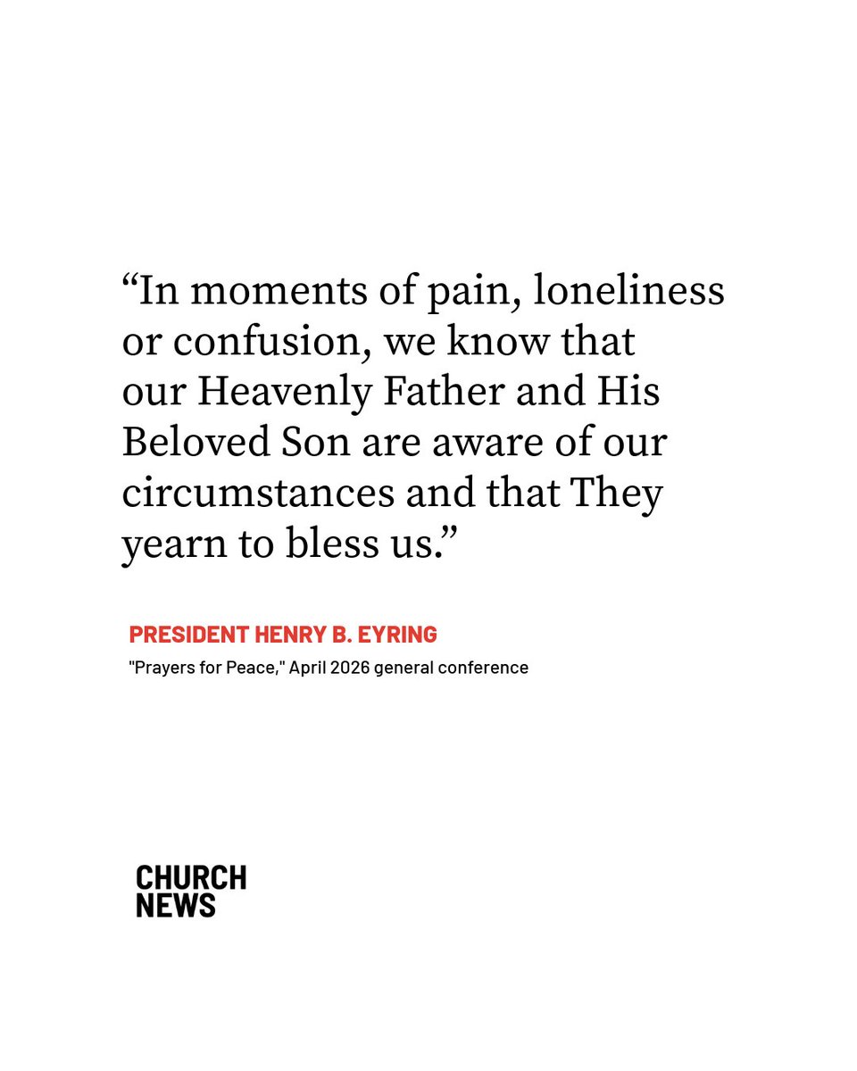 the_churchnews's tweet photo. 🔗: https://t.co/JdraCtOWCW

See photos and read a summary of the Saturday morning session of April 2026 general conference. https://t.co/VK87IpXC67