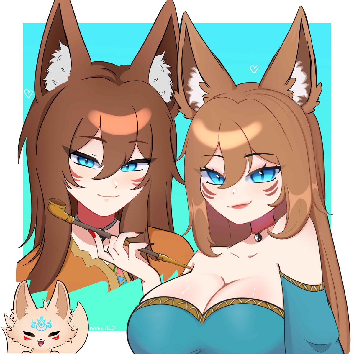 JinterVT 🦊🔥| KawaruProject | Open Commisions tweet media