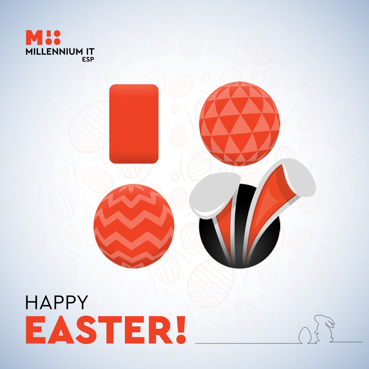 MillenniumITESP's tweet image. Happy Easter from all of us at MillenniumIT ESP!

#HappyEaster #MillenniumITESP #SeasonOfGrowth #Innovation #FreshStart #FestiveSpirit