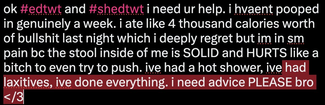 𑣲 rory 🦄🧁(¬ºཀ°)¬ (0 days binge free) ⋆🐾° tweet media