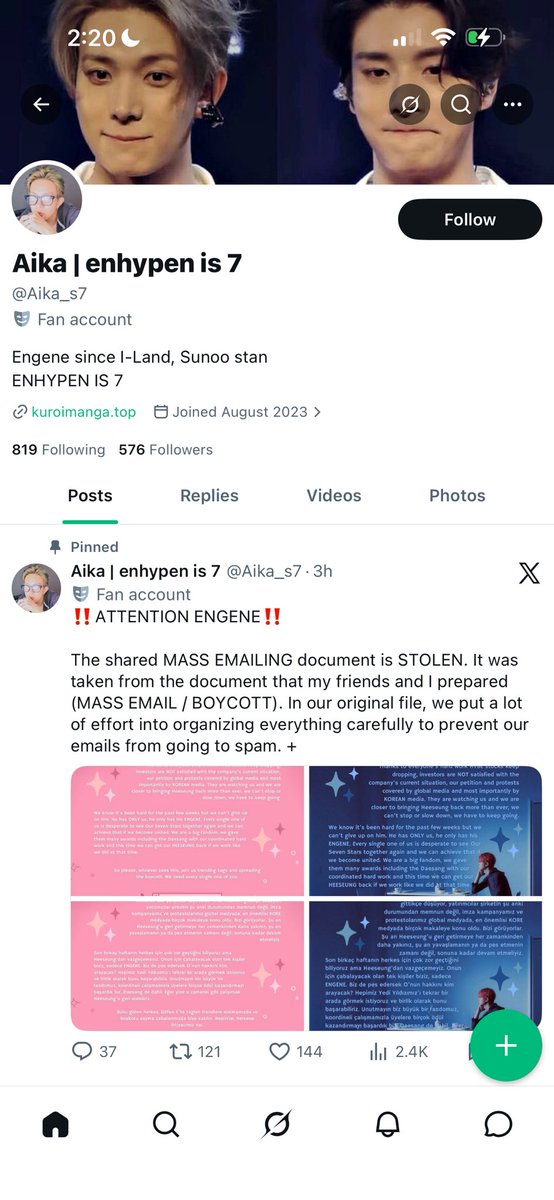 ⭒ ᴱᴺ⁻val⁶ tweet media