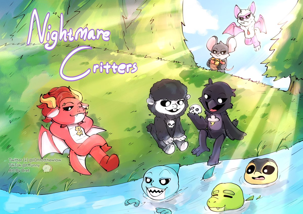 #PoppyPlaytime 
Relaxing day with Nightmare critters