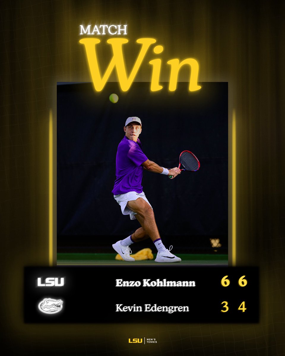 LSU Men's Tennis tweet media