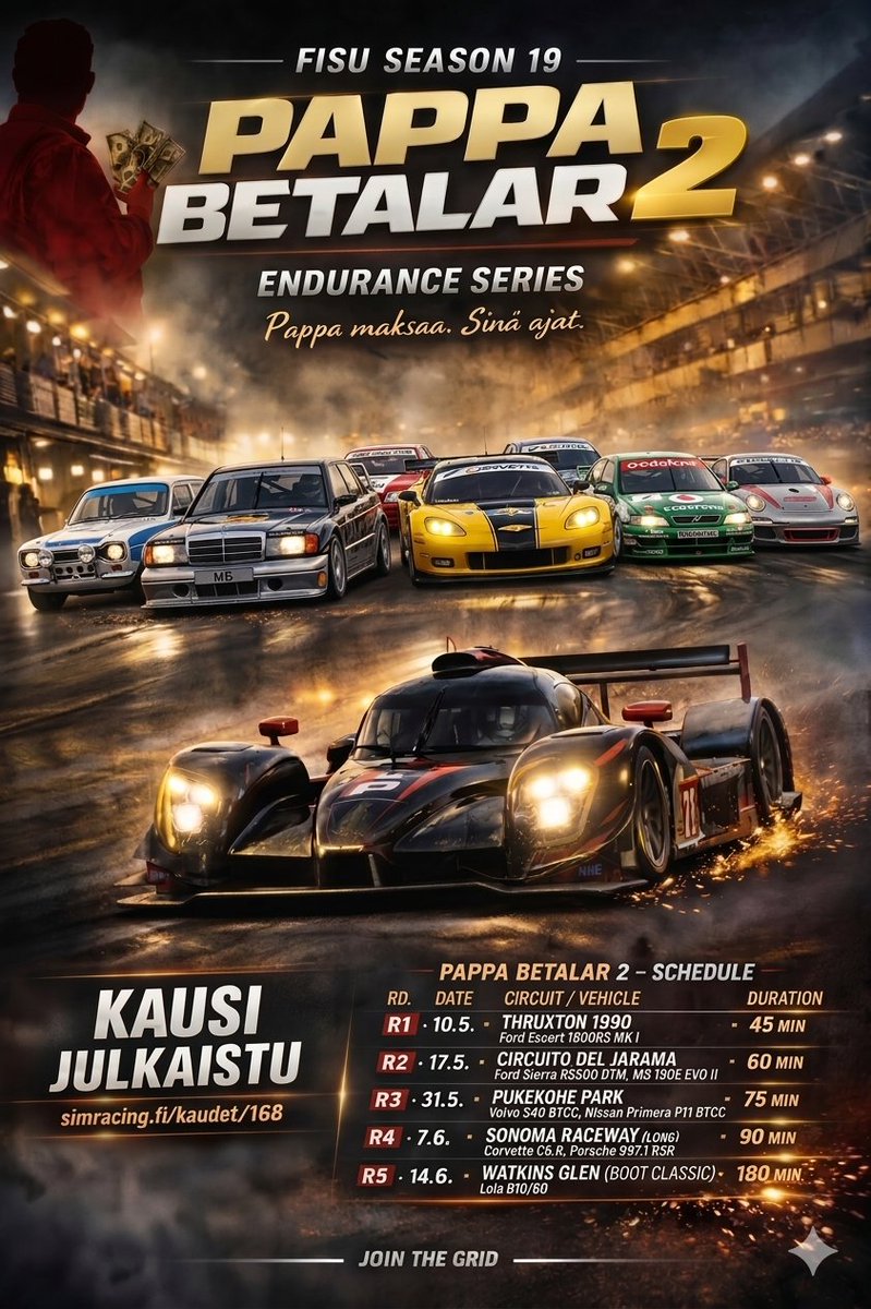 Finnish Simracing United tweet media