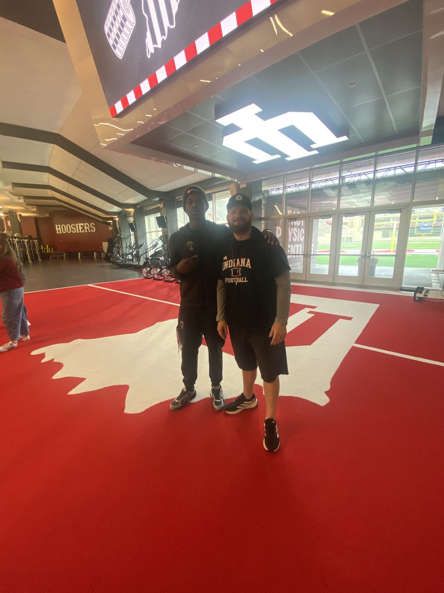 Had an amazing time at Indiana!!! Thanks for having me <a href="/Coach_AHiggins/">Alex Higgins</a> <a href="/IndianaFootball/">Indiana Football</a> <a href="/MattWilsonDPP/">Matt Wilson</a> <a href="/KetchupWitHines/">Ryan Hines</a> <a href="/Mark__Porter/">ScoutingOhio.com - 247 Sports - Bucknuts</a> <a href="/Bryan_Ault/">Bryan Ault - Midwest Scout</a>